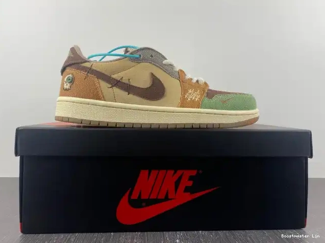 Boostmaster lin Retro 1 Low OG DZ7292-200 Jordan Voodoo Zion Williamson 0624